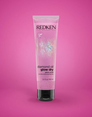 Glow Dry Pre-Shampoo Gloss Hair Scrub By Redken
